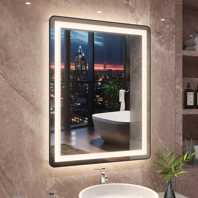 Miroir mural Dokes, 36 po x 28 po