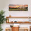 «Sunset in the Valley» par Lori Deiter, art mural sur toile