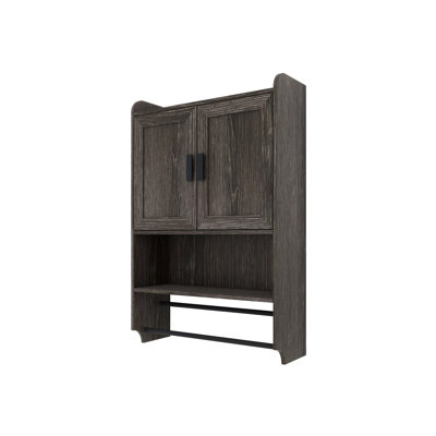 Armoire murale de salle de bain avec portes