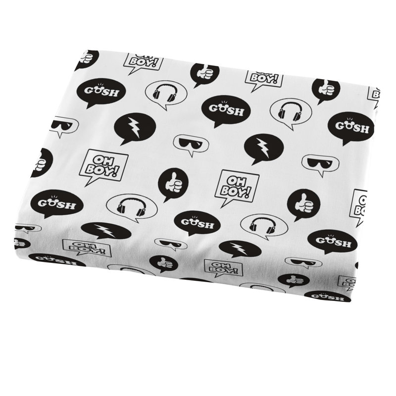 Ensemble de couette réversible en jersey pour souris