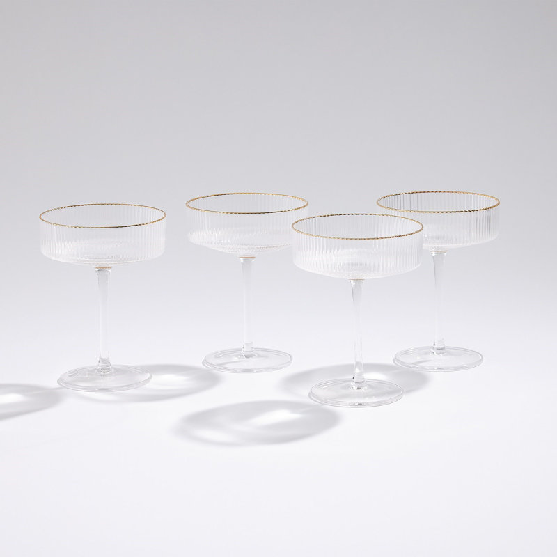 S/4 Winston Coupe Glasses