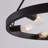 Fallan Wagon Wheel Black 6-light Metal Round Rustic Chandelier