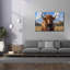 «Bull In The Country» par Momart, art mural sur toile, 18 po x 12 po-1637986740