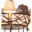Rustic Lodge 8 - Light Chandelier