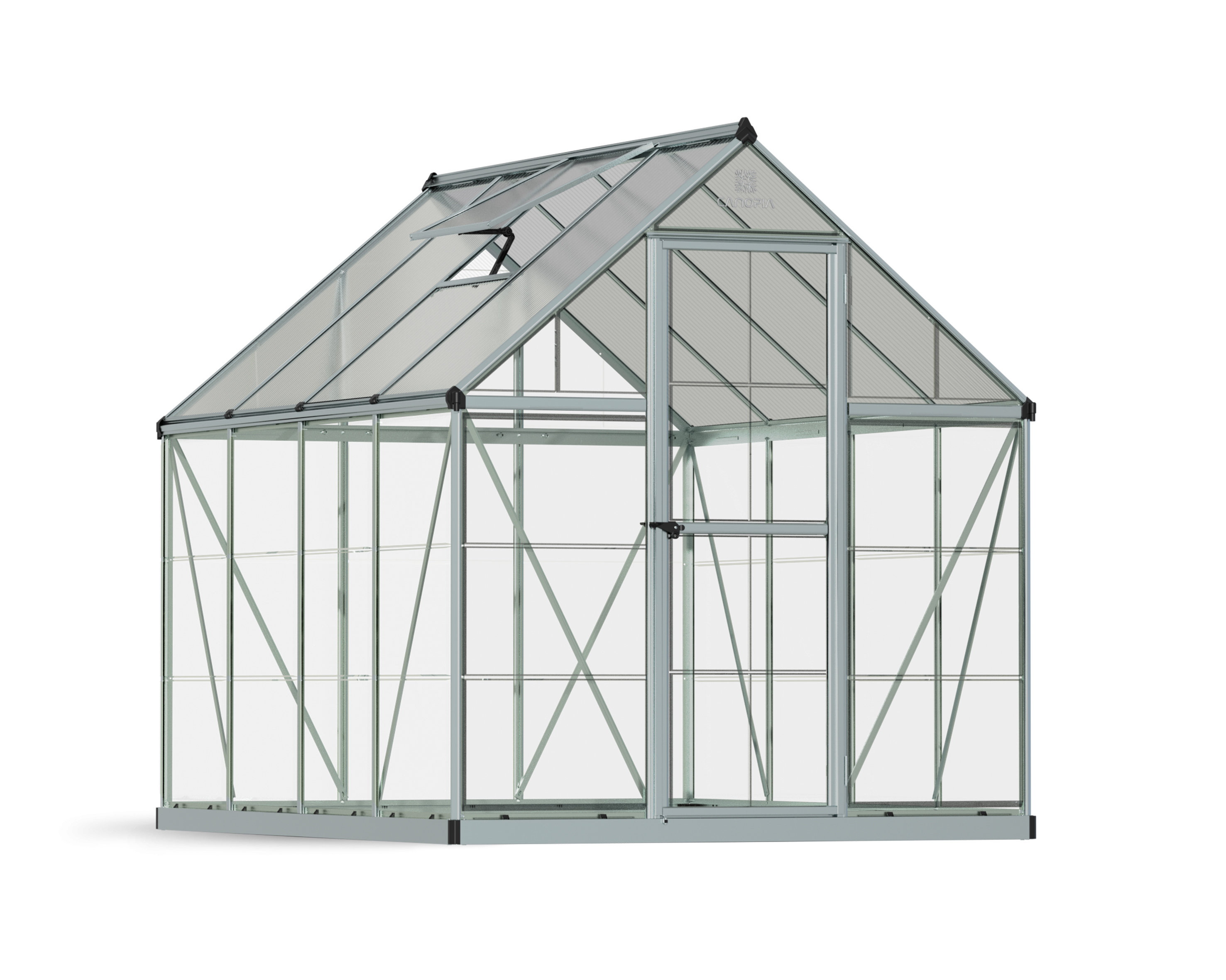 Canopia Palram - Canopia Hybrid Polycarbonate Hobby Greenhouse ...