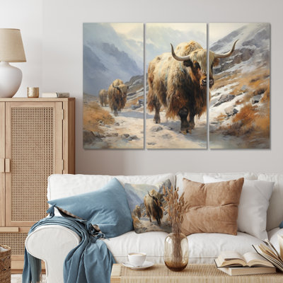 Rustic Animals Wall Decor on Metal