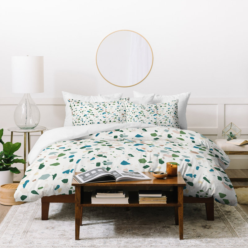 Ensemble de housse de couette holli zollinger terrazzo, Housse de couette grand + 2 taies décoratives