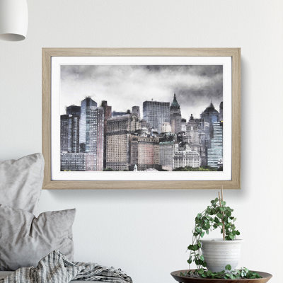 New York Skyline Vol.8 - Picture Frame Graphic Art