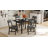 Foldable 5-Piece Dining Table Set Extendable Wood Top-918190849