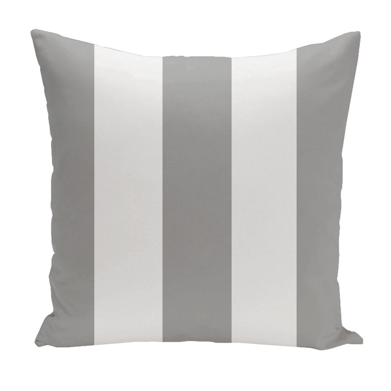 Housse et insert de coussin carré Holiday Brights, H 26 po x l 26 po, Argenté / blanc