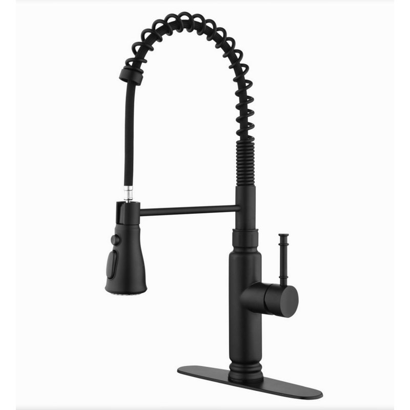 Robinet de cuisine tactile avec douchette extractible