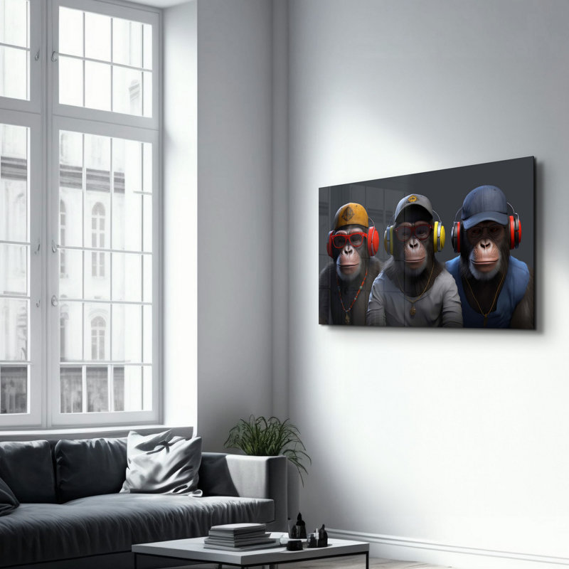 Decorative Tempered Glass Painting