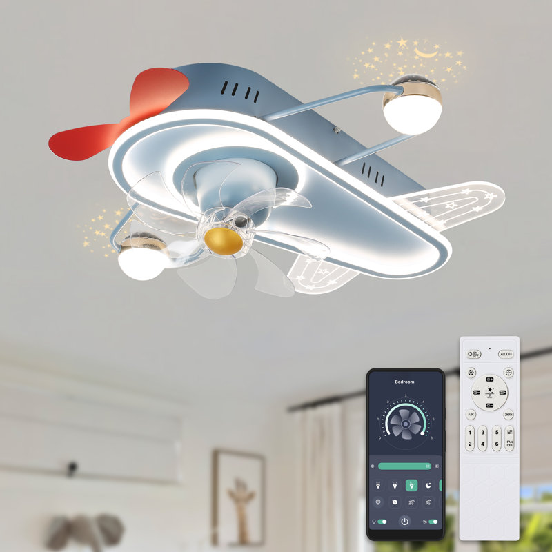 Ventilateur de plafond encastré 25,6 po Ailiana