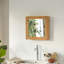 Jill Solid Teak Bathroom Cabinet