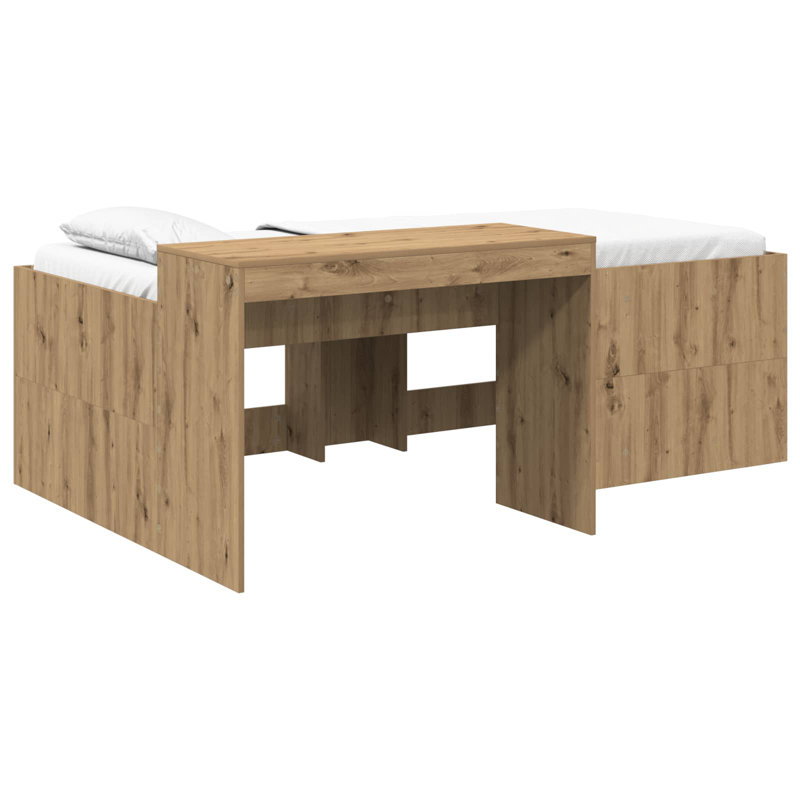 High Sleepers, 100 x 200 cm, Artisan Oak