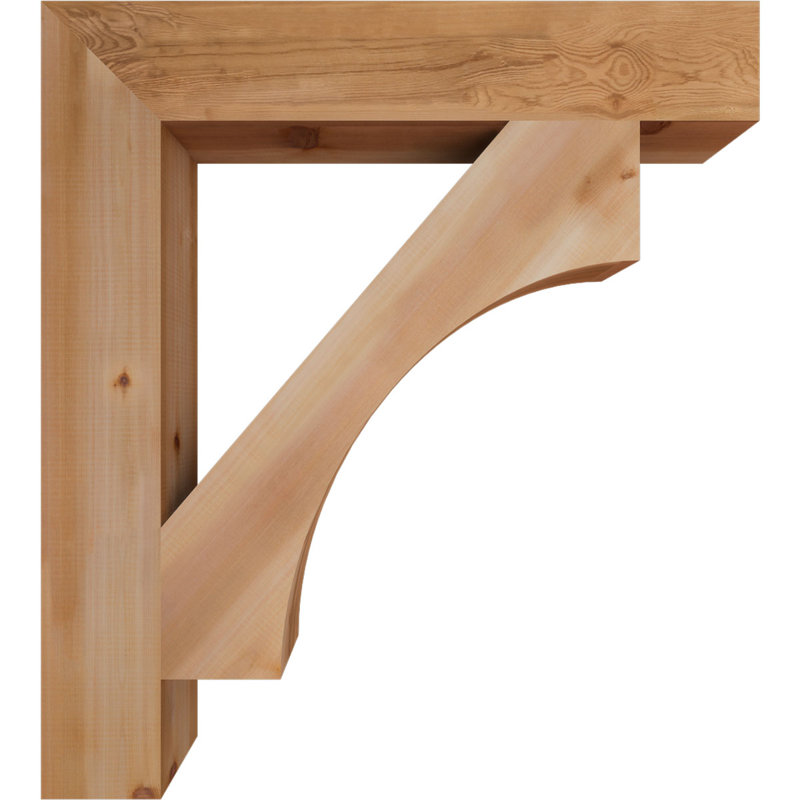 Support Westlake Block, Cèdre rouge de l'Ouest (lisse), H 40 po x l 5,5 po x P 36 po
