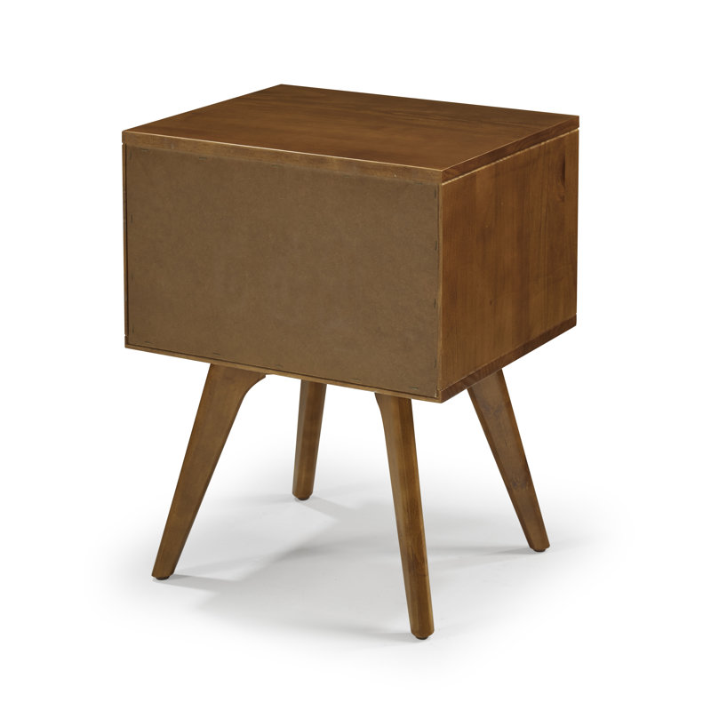 Chandrima 19.62'' W Solid Wood Nightstand | Modern Design