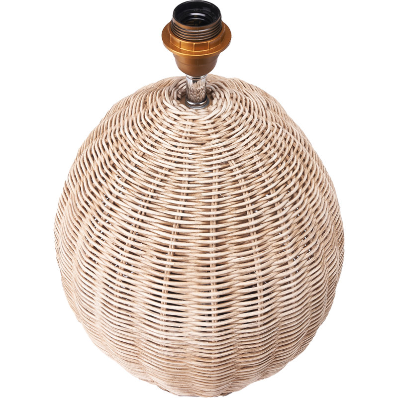 Azure Table Lamp Base, 47cm x 21cm x 21cm, Natural