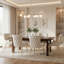 Chaises de salle à manger en velours Brevyn Glam-121784639-121784640-121784638