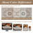 Washable Oriental Hallway Runner Rug - Rugs for Living Room Soft Carpet for Bedroom Kitchen Waterproof Floral Distressed Indoor Stain Resistant Non-Shedding Floor Carpets-1247223107