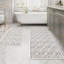 Tapis de bain et tapis de cuisine 2 pièces Hemanth-821031477