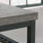 Writing Desk, Gray Finish