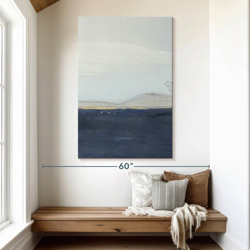 Avery View To The Shore Diptych II, H 51 po x l 34 po