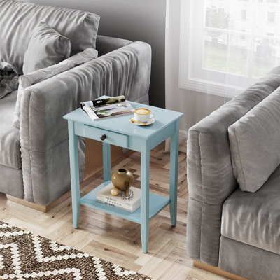 Table de bout avec rangement Kaeleen