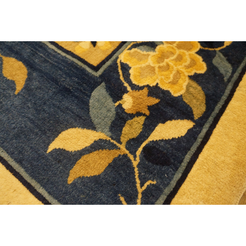 Hand Knotted Wool Area Rug
