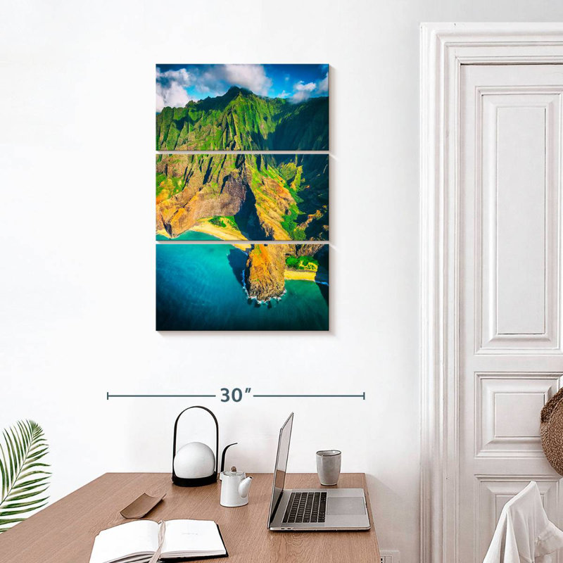 Gillard Na Pali Coast Lookout, H 32 po x l 20 po