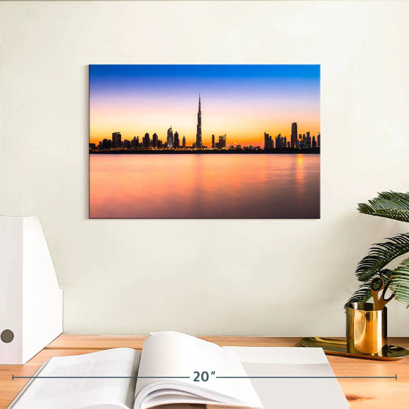 Horizon de Sirci, à Emirats Arabes Unis, H 8 po x l 12 po