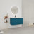 36 " W Wall Mounted Wall Mounted Single Double Single Vanity Bathroom Vanity With Plastic Top-2048318948