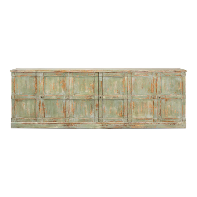 Boxholm 112'' W Solid Wood Sideboard, Sage