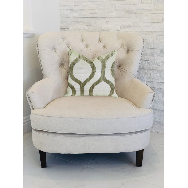 Oreiller de luxe à gazon clair de villa de style marocain, 12 po x 25 po, Coussin lombaire