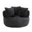 Fauteuil sac de pois en velours côtelé-1323564385