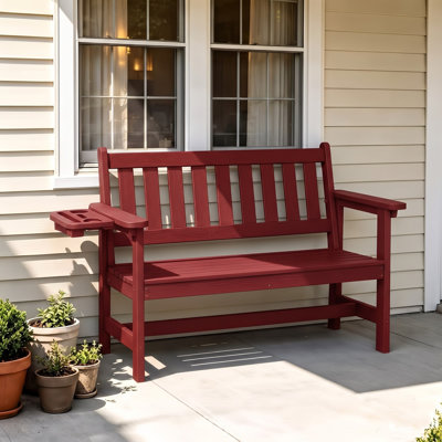 Genivieve HDPE Outdoor Bench