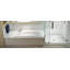 SIGNATURE® Oval in Rectangle 6042 Drop-In Whirlpool LH/RBM 3-Tile Flange White-1057801201-1057801206-1057801204