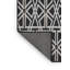 Tapis géométrique noir / gris-298037579