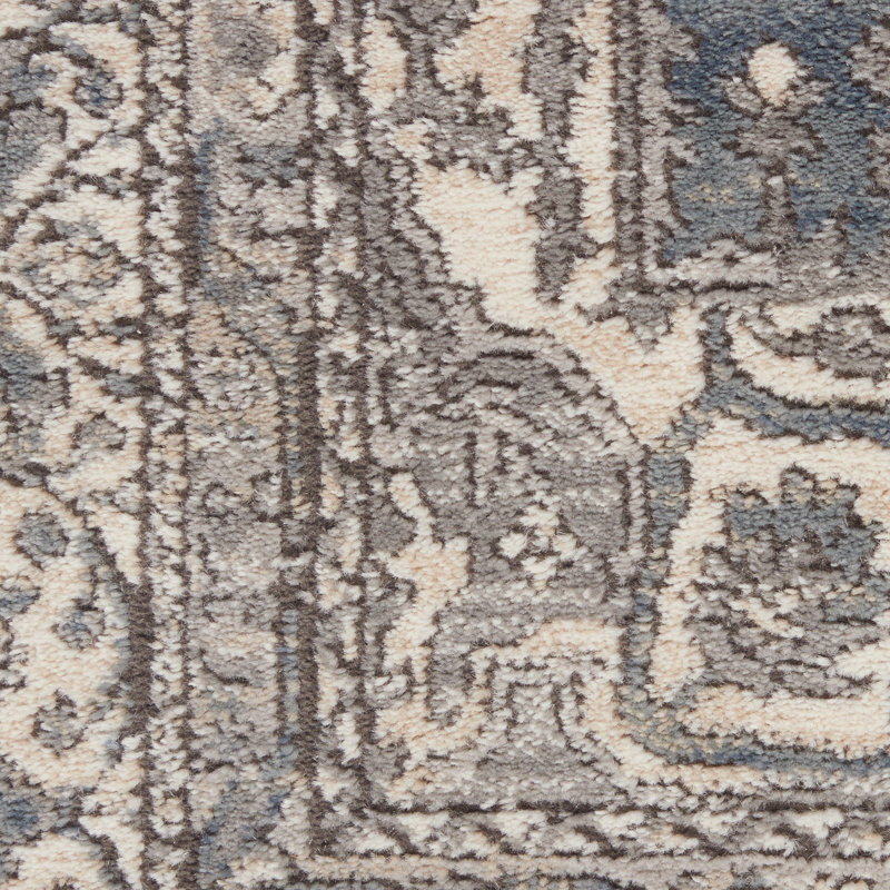 Tapis beige Freeda, Rectangle 6 pi 7 po x 9 pi 6 po