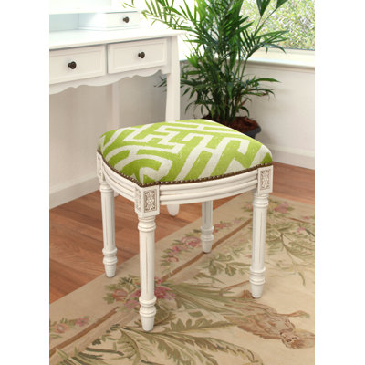 Ordaz Solid Wood Accent Stool