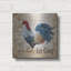  «Le Coq» par Jean Plout, art mural en métal, 12 po x 12 po-107307744