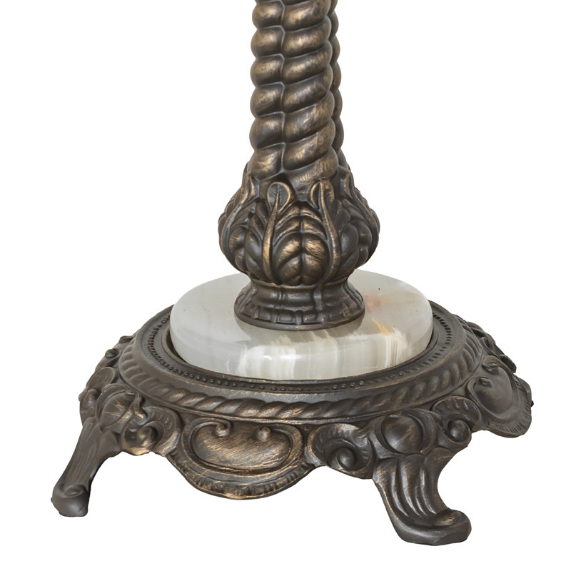 16" High Rope Onyx Table Base
