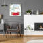 Art mural en verre épique «Snow Globe Scene» par Elle Media Group SA, 24 po x 24 po-440392289
