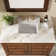 APRESSHUI 12'' Ceramic Rectangular Bathroom Sink with Overflow