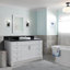 Ensemble de meuble-lavabo simple 61 po Abdirahin-601838354
