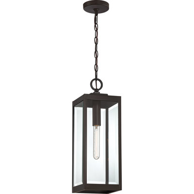 Westover 1-Light Western Bronze Mini Pendant Light