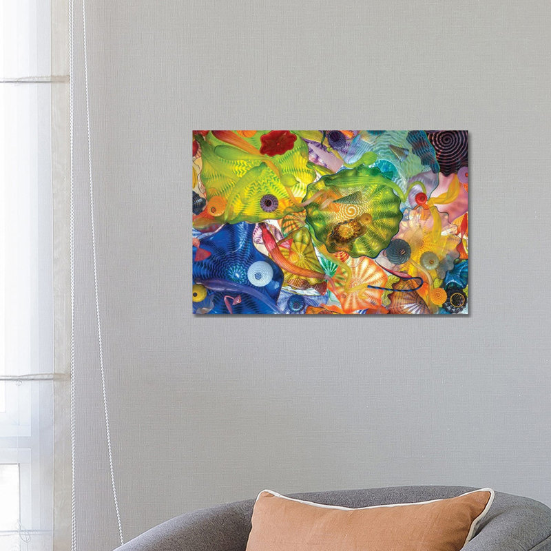 Glass Art Wall IV by Louis Ruth - Wrapped Canvas Print, 66.04 cm H x 45.72 cm W x 1.91 cm D