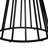 Oak Round Solid Wood Top Dining Table