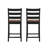 Teo Acacia Solid Wood Counter Stool with Solid Wood Frame-2087216945