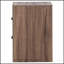 Table de chevet 2 tiroirs Brantford avec rangement spacieux et charme rustique, parfaite pour les chambres modernes